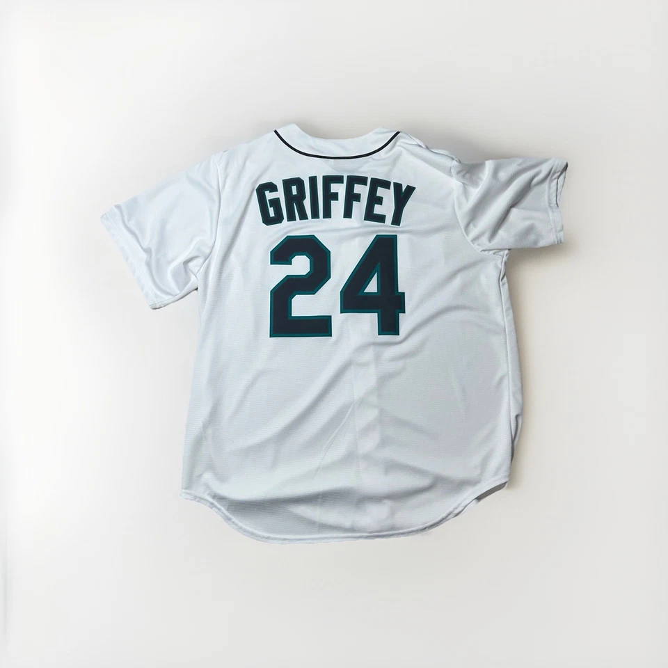 Nike Seattle Mariners Ken Griffey Jr 24 Jersey White Men’s XL Cooperstown 2022 - Image 2 of 4