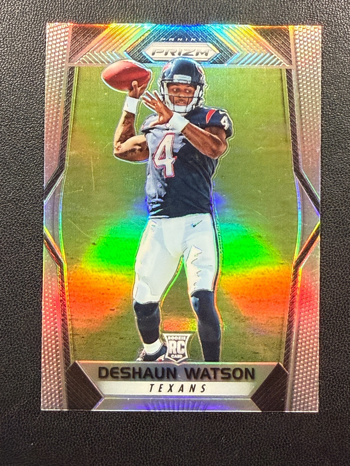 2017 PANINI PRIZM DESHAUN WATSON SILVER HOLO RC #279