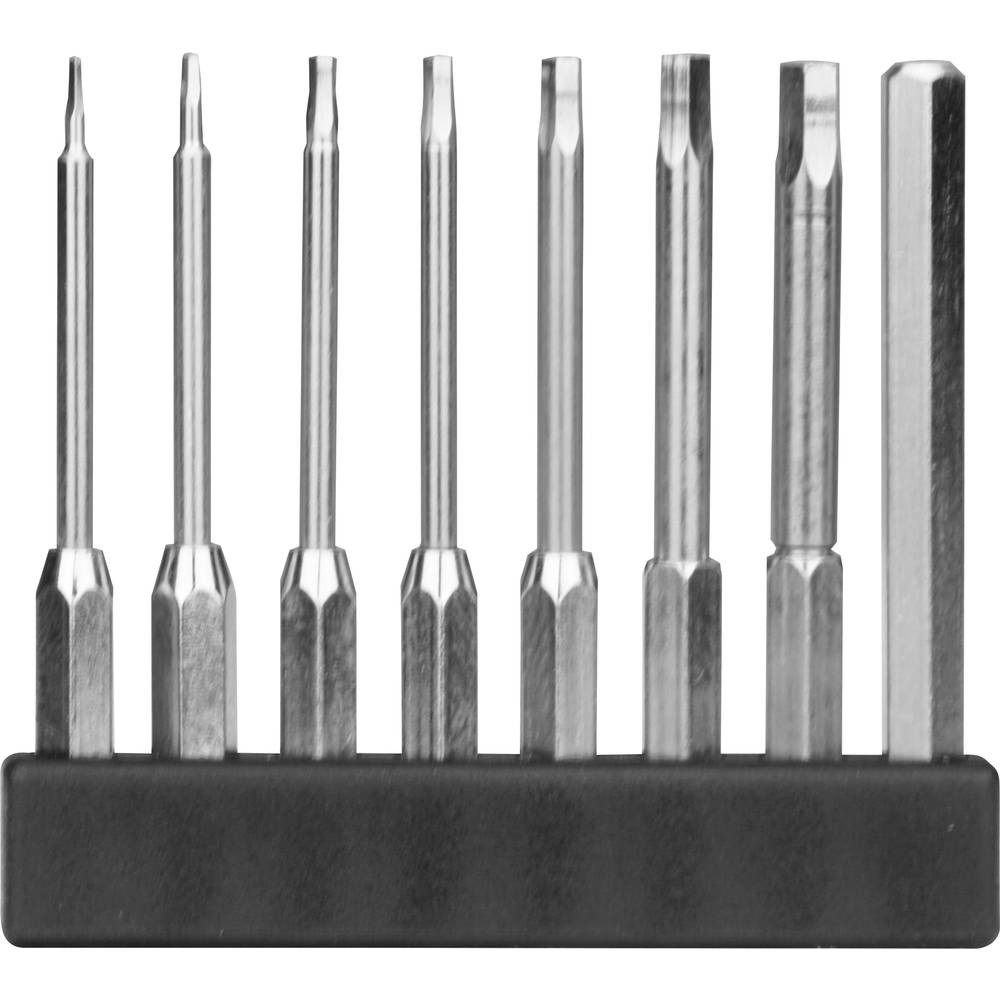 MBS73 Donau Elektronik jeu d'embouts 8 pièces 6 pans intérieurs pour vissage hex