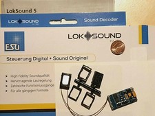 ESU 58419 H0 LokSound5 Decoder 21MTC DCC/MOT/...