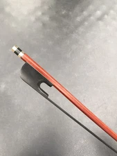 Baroque Violin Bow 4/4 Brazilwood with Ebony Frog Black Horsehair