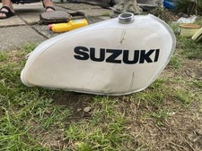 Vintage Suzuki Alloy Aluminium Fuel Tank Classic MX Enduro Motocross Twinshock