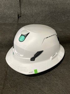 STUDSON Full Brim Vented Industrial Safety Helmet, One Size, 3RD PARTY LOGO