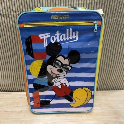 American Tourister Disney Soft Side Mickey Mouse Carry-On Luggage Suitcase 18''