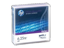 HP-New-C7976A LTO-6 Ultrium 6.25TB MP RW Data Cartridge - LTO-6 - 2.