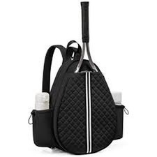 Lululemon Lightwt Racquet Bag Crossbody Multi-functional Tennis Backpack Black