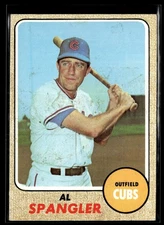 1968 Topps Al Spangler EX-EX/MT Set Break #451