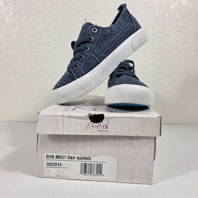 Blowfish Malibu Women s Blue Shoes Lace Up Size 9