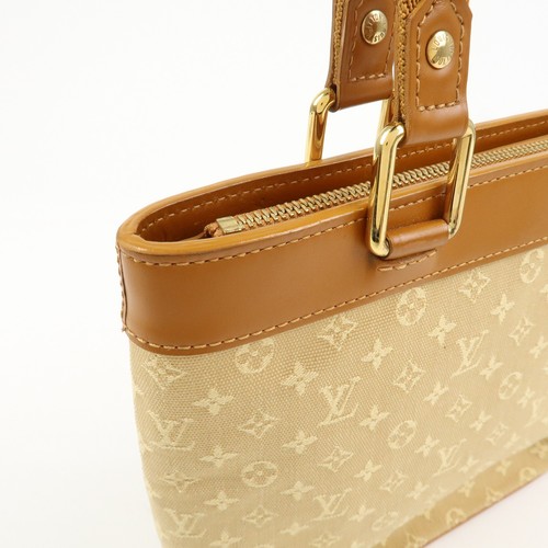 echt Louis Vuitton Monogramm Mini Lucille PM Handtasche beige M92684 gebraucht kostenloser Versand - Bild 15 von 24