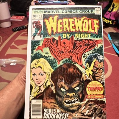 WEREWOLF BY NIGHT #40 (1976) Marvel Comics horror 