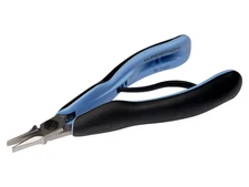 Lindstrom RX-7490 - ERGO Precision Oblique nose Stubby Pliers, Smooth, 5.77'