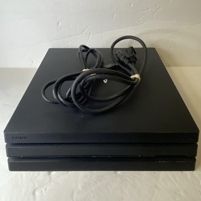 Sony PlayStation 4 Pro PS4 1TB Black Console (CUH-7115B) *READ*