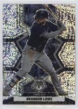 2022 Panini Mosaic White Sparkle Mosaic Prizm Brandon Lowe #199 11oq