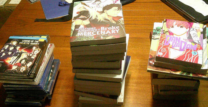 Manga / Light Novel / Anime Video Grab Bag