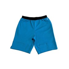 Champion Athletic Shorts Boys Size Large 14/16 Teal Elastic Waist Drawstring