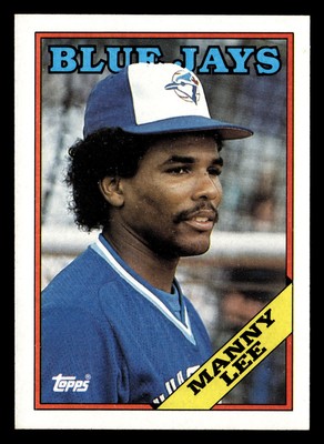 Manny Lee 1988 Topps #722 Toronto Blue Jays Baseball *101