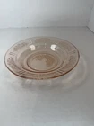 Federal Sharon Cabbage Rose Pink Butter Dish BOTTOM BASE Depression Glass