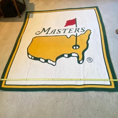 Masters Tournament   Heavy  Knit  Throw Blanket   Augusta National     62'' x 51''