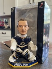 Goalie JAROSLAV HALAK St. Louis Blues NHL Thematic Base Bobblehead NIB!