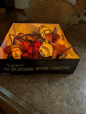 Nightmare Before Christmas NBC Lock Shock & Barrel skellington Light Halloween