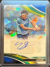 Emilio Nava 2025 Topps Chrome Tennis Sapphire Auto Autograph