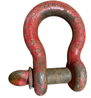 Crosby 13.5 Ton 1'' 3/8 Lifting Shackles With Bolt,Industrial,Refinery,Oil Field