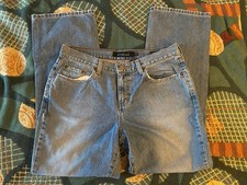 Vintage Calvin Klein Women  s light wash bootcut jeans size 10 or 32x28