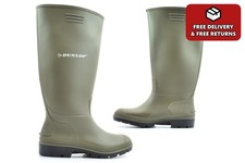 Mens/Womens Wellington Boots Ladies Wellies Pricemastor High Leg Wellingtons