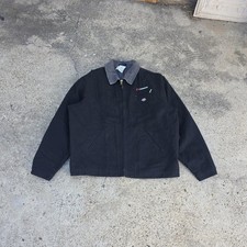 Vintage Dickies Detroit Style Blanket Lined Duck Canvas Work Jacket Size XL