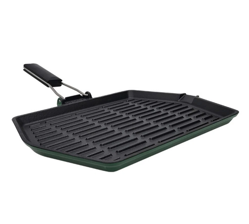 Bistecchiera in Ghisa Antiaderente per INDUZIONE BRANDANI Rettangolare 35 x 26