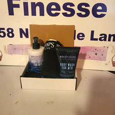 Body Glove Tea Tree Vitamin E Gift Set Body Wash  Lotion Men Black