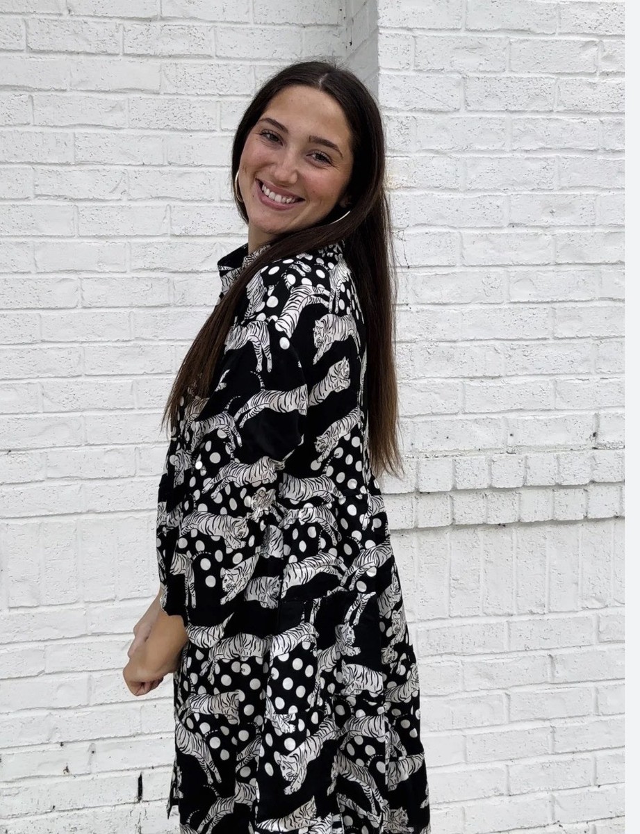 umgee midi dress Navy Mix Floral Print with Waist Tie Effortlessly boho with a modern twistthis Umgee geometric print midi dress features warm tones Umgee Brown And Pink Petal