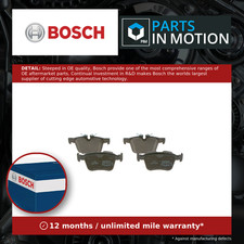 Brake Pads Set fits JAGUAR XE X760 Rear 2.0 3.0 2.0D 15 to 20 Bosch J9C14009 New