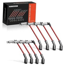 High Heat Spark Plug Ignition Wires Set of 8 Compatible with Chevrolet Chevy