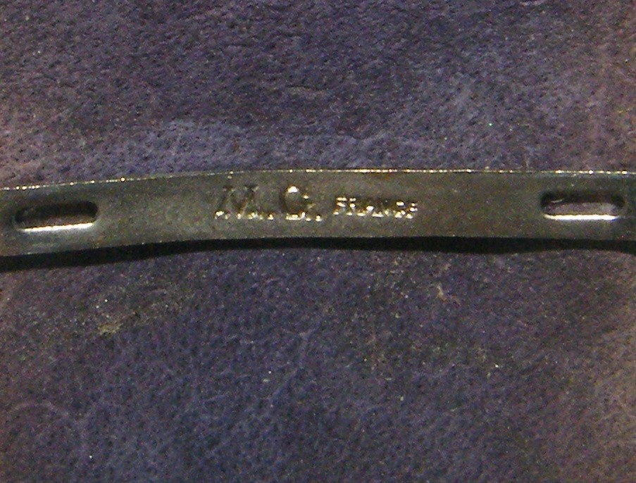 Antique Victorian Vtg Womens French Steel Cut Bead Shoe Clips Buckles France