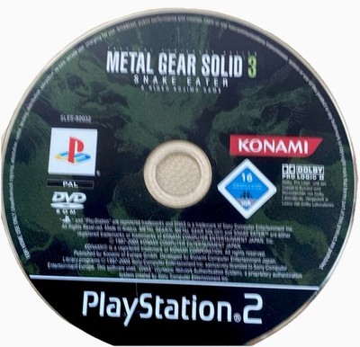 Metal Gear Solid 3: Snake Eater - Sony PlayStation 2, PAL, Deutsch nur Cd