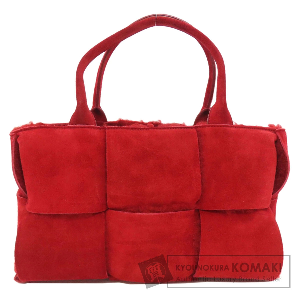 Bottega Veneta Arco Tote Handbag Suede Ladies Used