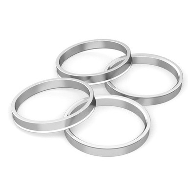 4pcs/set 73.1 to 56.1 mm Aluminium Alloy Car Hub Centric Rings Wheel Bore Spacer