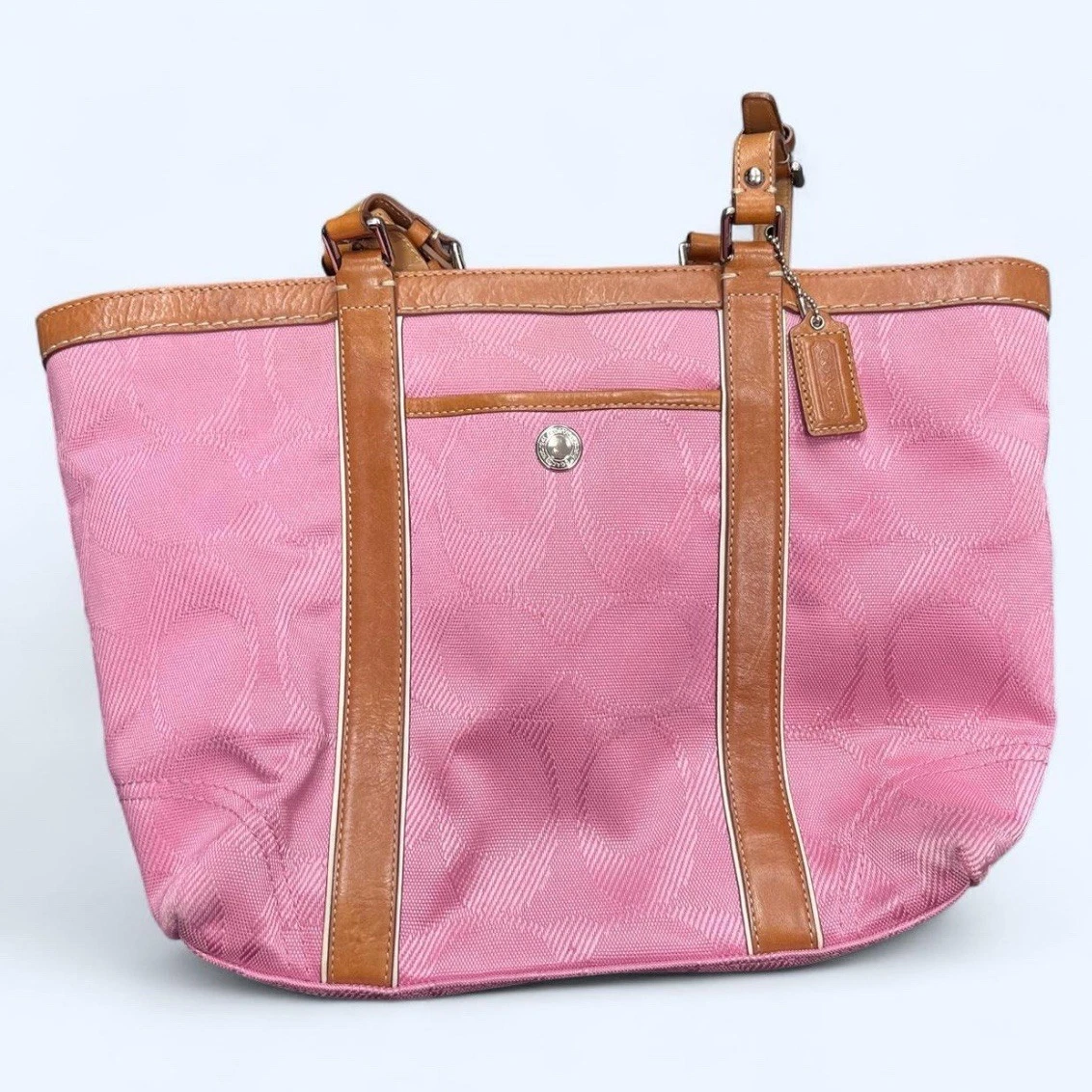 Coach Pink Tote Bags & Handbags for Women for sale | eBay
