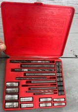Blue-point No. 1020 Screw Extractor Set Usa Snap-on W Case Blue-point No. 1020 Screw Extractor Set Usa Snap-on W Case