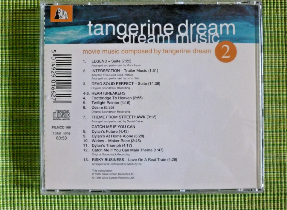tangerine dream - Dream Music 2 - CD - RARE - Bild 3 von 3