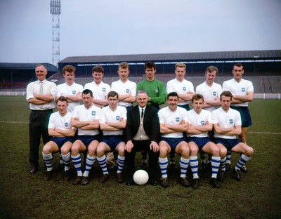 Preston North End team group 1964 Historic Old Photo