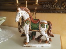 Pferd Horse Keramik Figur Skulptur  fein gearbeitet Edel H30 cm