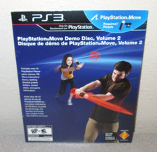 PlayStation 3 Sealed New Move Volume 2 Demo Disc Little Big Planet 2 Sony PS3