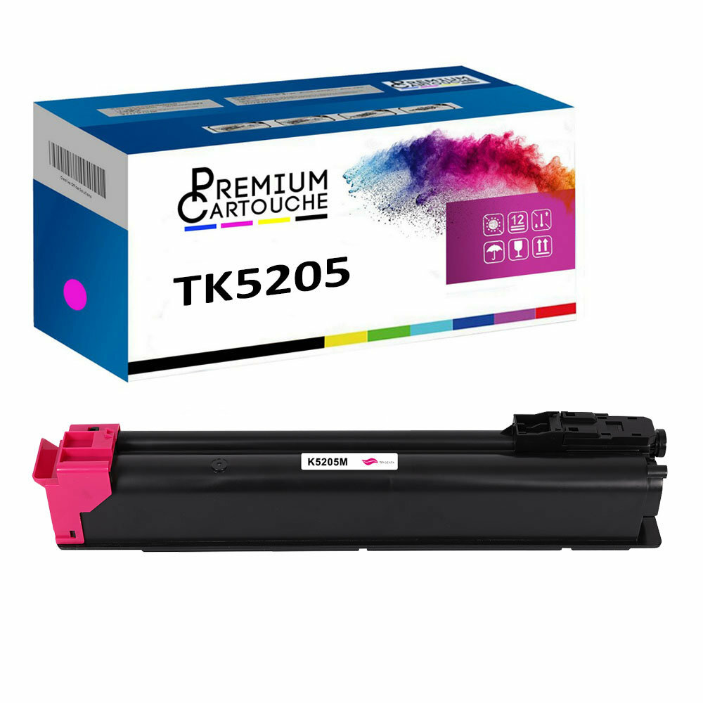 Cartouche TK5205M magenta pour remplacer le toner 1T02R5BNL0 sans bavure