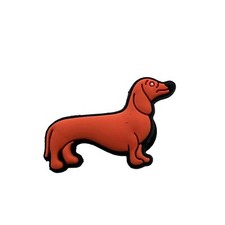 Dachshund Dog Shoe Charm Compatible Accessories Keychains