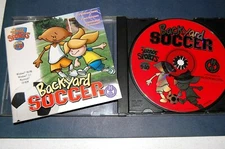 Backyard Soccer Win/Mac CD-Rom - For Kids Ages 5 -10 - CIB