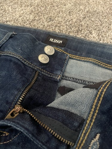 HUDSON Jeans Damen 27 Collin Flap Mid Rise Denim Distressed Stretch - Bild 11 von 12