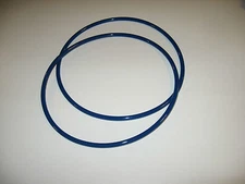 2 BLUE MAX  ROUND DRIVE BELTS FOR GRIZZLY G1025 WOOD LATHE -  MADE IN USA