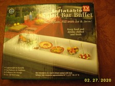 TV TRENDS INFLATABLE BAR BUFFET keeps food drinks chilled and fresh New In Box